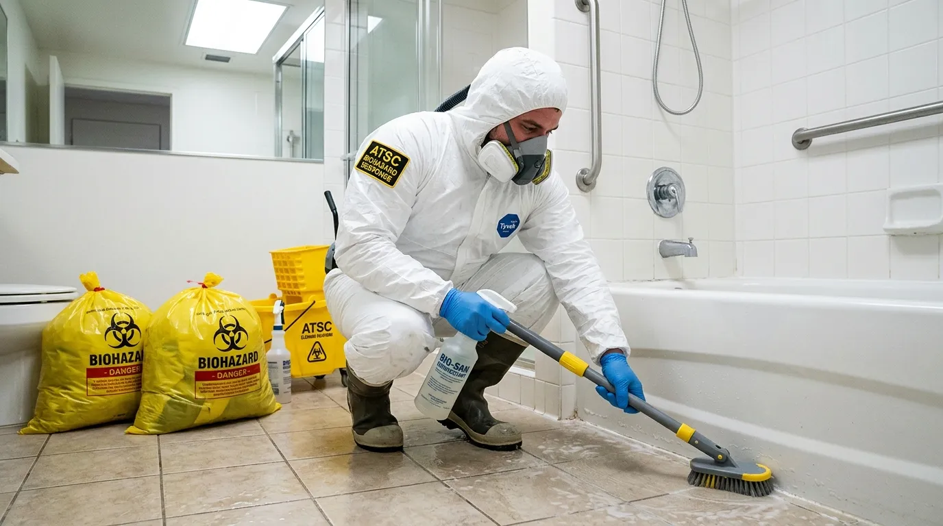 Decontamination equipment deployed for Blood Cleanup in Holly